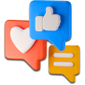 Engage customers with likes and comments using upQRade PaymentQR for business growth